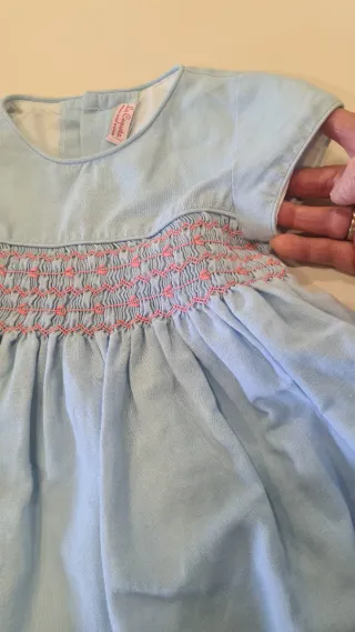 Vestido azul festa menina 4 anos.