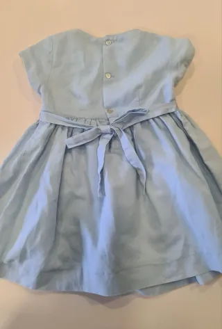 Vestido azul festa menina 4 anos.