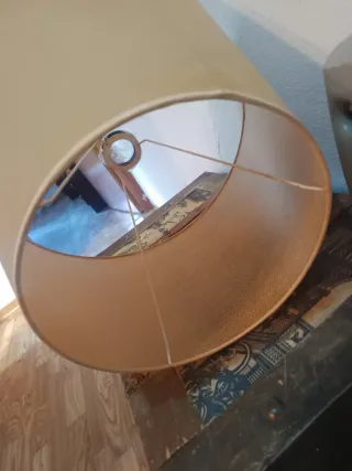 Mampara / tulipa de lámpara de pie.