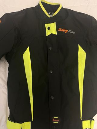 Chaqueta Moto con protecciones y forro XL
