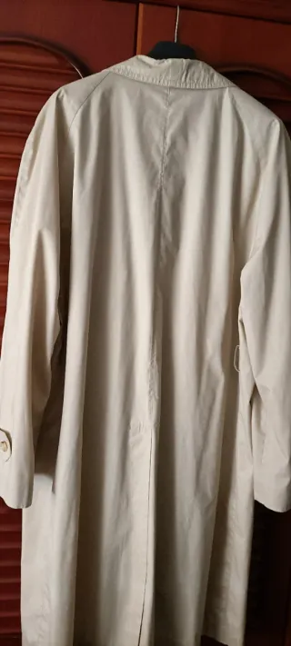 Gabardina caballero Tergal beige