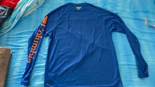 Maglia Columbia PFG Blu Taglia S