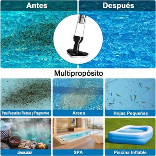 NUEVO! Limpiafondos Piscina Eléctrico 3 en 1