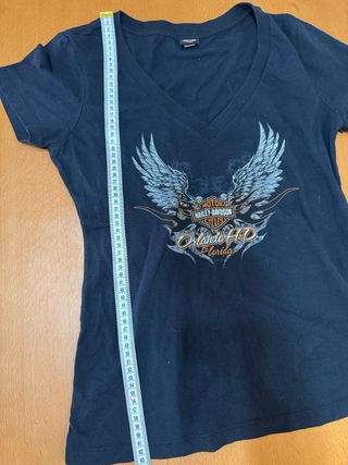 Camiseta Mujer Harley-Davidson Orlando Negra