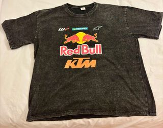 Camiseta Red Bull KTM Estampada