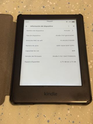 Amazon Kindle 10ª Gen Negro