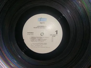 Vinilo LP Los Rebeldes - Tiempos de Rock & Roll