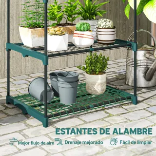 Estantería para plantas 4 niveles