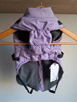 Abrigo impermeable para perros