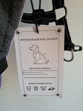 Abrigo impermeable para perros