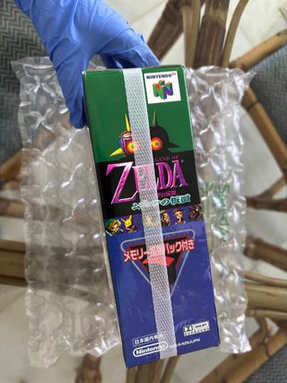 Zelda Majora's Mask Nintendo 64 Japones Nuevo Raro