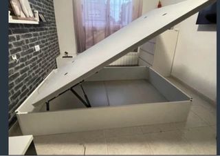 Cama canapé abatible con colchón