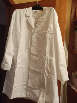 Bata blanca Creyconfe Talla XG