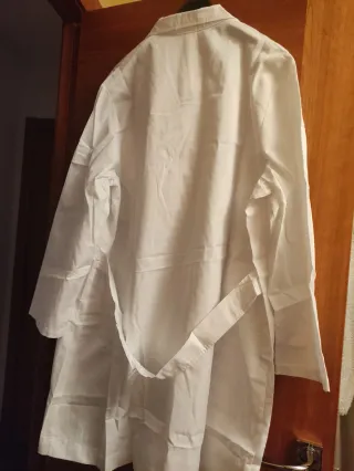 Bata blanca Creyconfe Talla XG