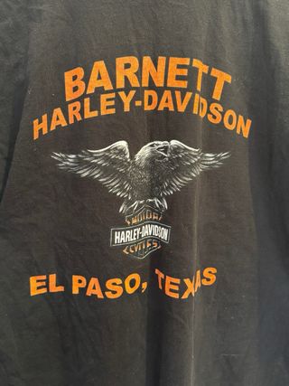 Camiseta Harley-Davidson Negra Chico