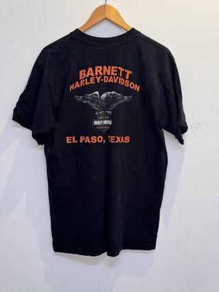 Camiseta Harley-Davidson Negra Chico