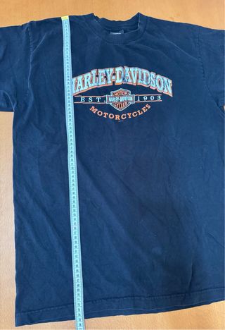 Camiseta Harley-Davidson Negra Chico