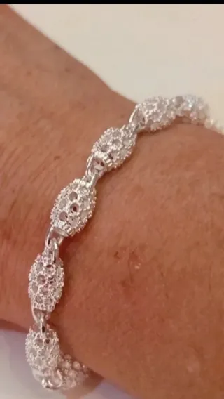 Pulsera Plata 925 Nueva Envío Disponible