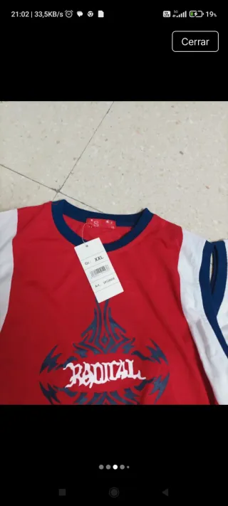 Lote 2 Camisetas Talla XXL nuevas