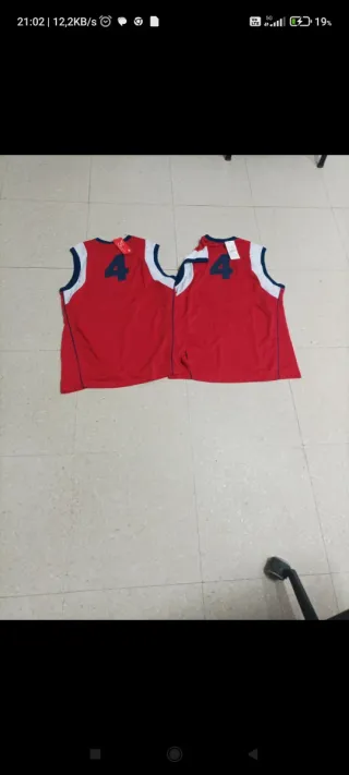 Lote 2 Camisetas Talla XXL nuevas