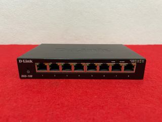 Switch D-Link DGS-108 8 Puertos