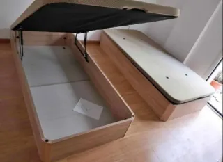 Canapé abatible madera con cabecero