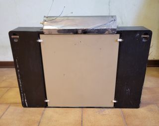 Specchio bagno bachelite anni '60