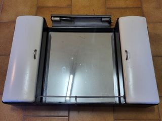 Specchio bagno bachelite anni '60