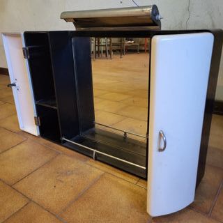 Specchio bagno bachelite anni '60