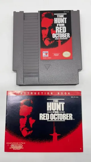 The Hunt for Red October NES Nintendo