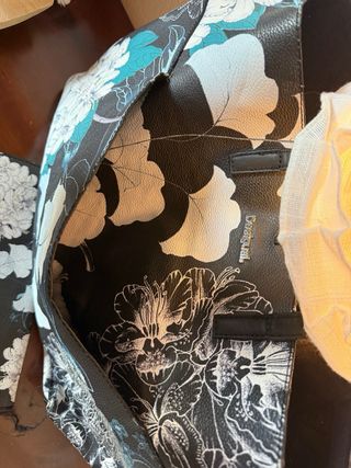 Borsa Desigual con Pochette Floreale