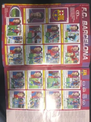 Muy Completo Álbum Cromos Liga 07-08