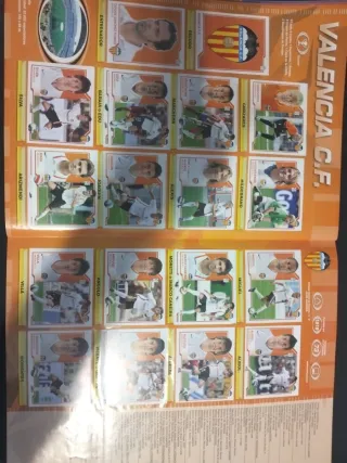 Muy Completo Álbum Cromos Liga 07-08