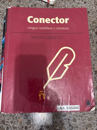Conector. Lengua castellana y literatura 1. Bach