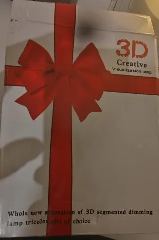Lámpara LED 3D Fútbol USB