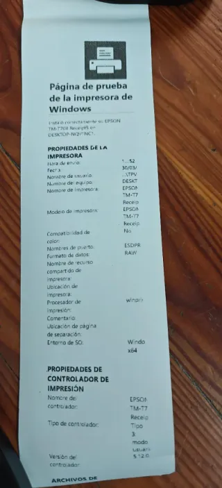 Impresora Térmica Tickets Epson TM-T70II - USB - M