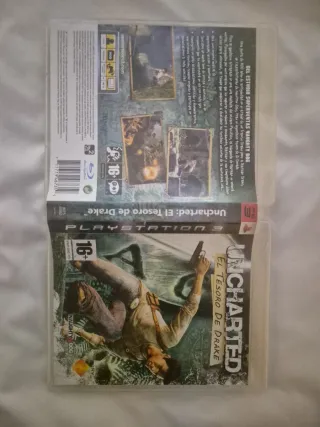 Colección Uncharted 1, 2 y 3 lote PS3