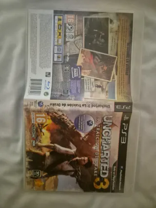 Colección Uncharted 1, 2 y 3 lote PS3
