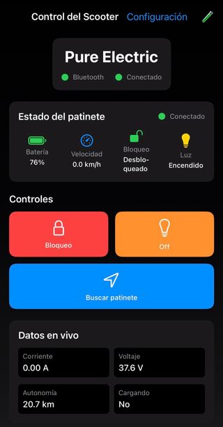 Patinete Eléctrico Pure Air