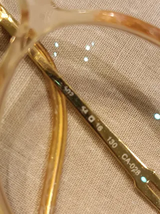 Gafas Carolina Herrerao Montura Dorada y Rosa