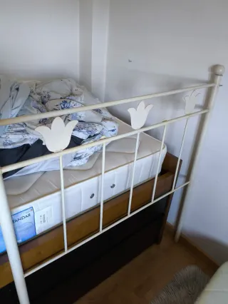 Bases tapizadas y cabeceros de 1,05,URGE VENTA