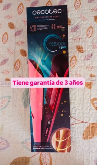 Plancha Air Lisse Cecotec Cotton Candy