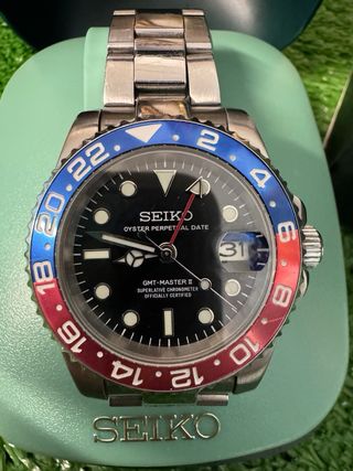 Orologio Seiko GMT Pepsi Automatico