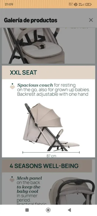 Silla de paseo Chicco Taormina