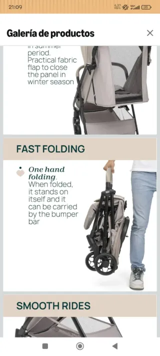 Silla de paseo Chicco Taormina