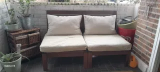 Módulos Terraza Ikea Beige/Marrón