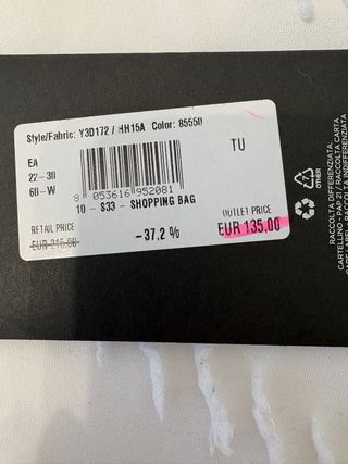 Borsa Emporio Armani Marrone