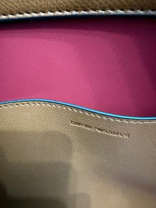 Borsa Emporio Armani Marrone
