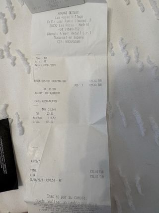 Borsa Emporio Armani Marrone