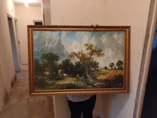 Cuadro Óleo Siglo XIX-XX Paisaje John Constable